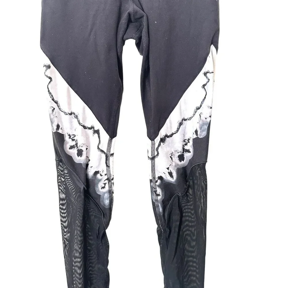 ALO YOGA Verse High Waist Leggings Black‎ Zinc X-Small